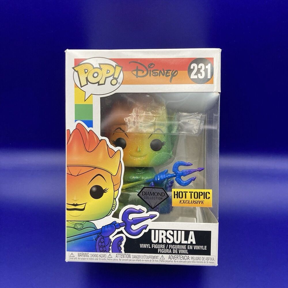 Funko Pop! Disney Ursula Rainbow Pride Diamond Collection # 231